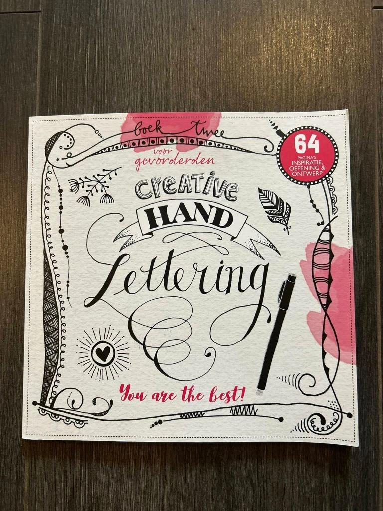 Creative Handlettering - boek 2: voor gevorderden, Boeken, Ophalen of Verzenden, Nieuw