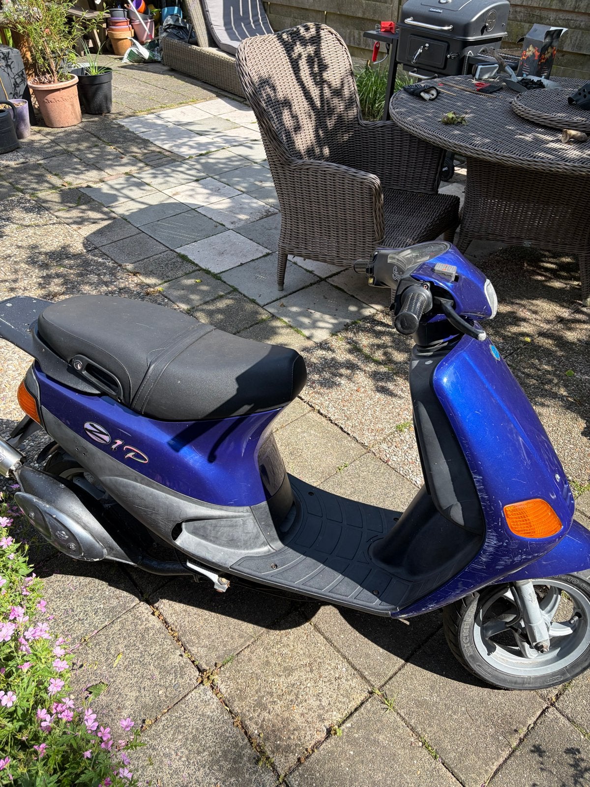 Piaggio Zip type 3 70cc, Fietsen en Brommers, Scooters | Piaggio, Gebruikt, Zip, Maximaal 45 km/u, Tweetakt, Ophalen