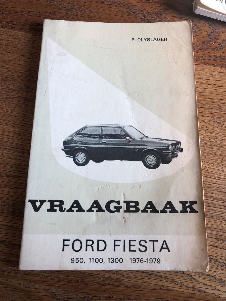 P. Olyslager Vraagbaak Ford Fiesta 950 1100 1300 1976-1979, Ophalen of Verzenden