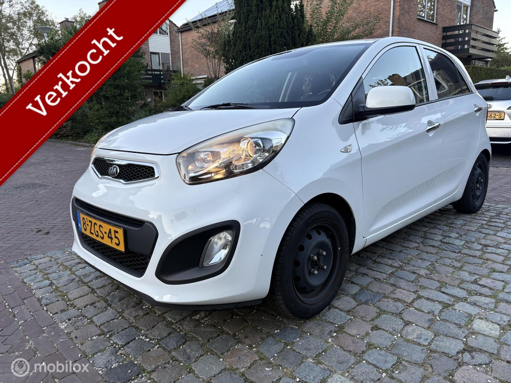 Kia Picanto 1.0 CVVT BusinessLine AC/ELEK PAKKET/LED/NAP/APK, Voorwielaandrijving, Euro 5, Stof, Gebruikt