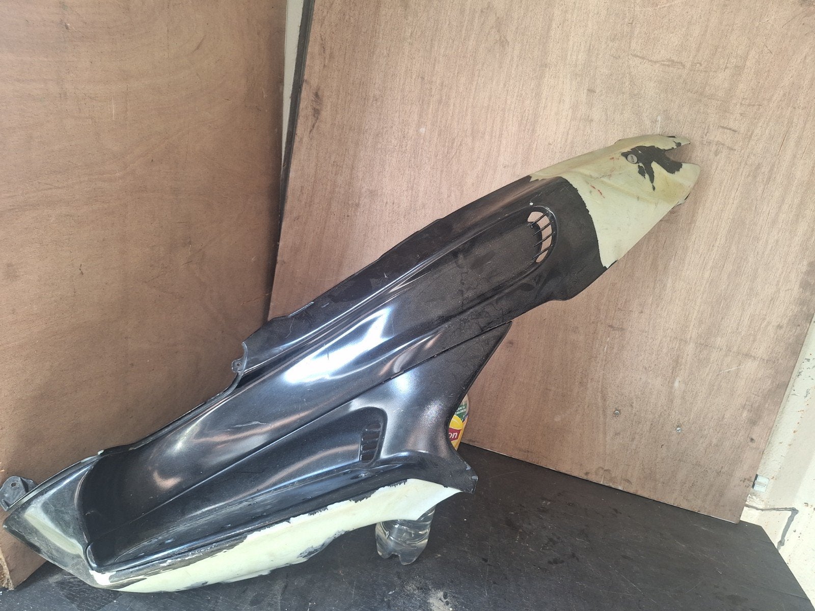 gilera runner achter kap, Ophalen