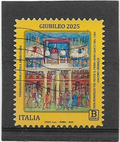Italie 2025 Veneranda Biblioteca Ambrosiana, Verzenden, Gestempeld
