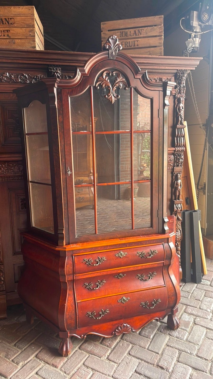 barok kast, Ophalen, Gebruikt, 25 tot 50 cm