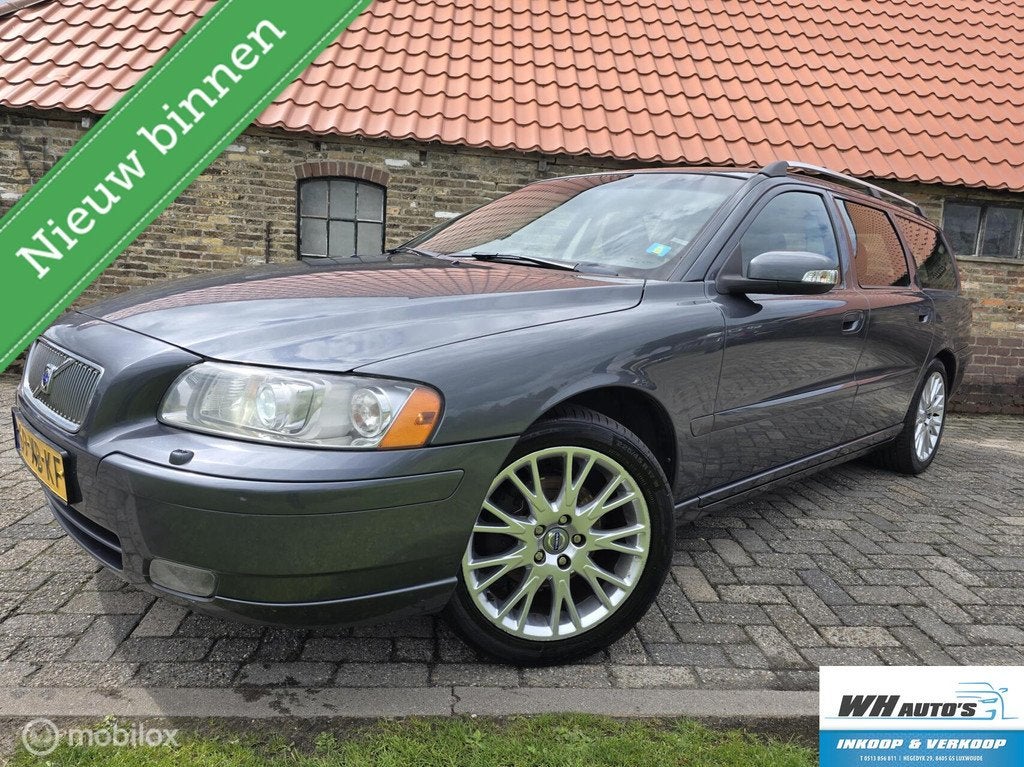 Volvo V70 2.4 Edition Sport prachtige auto!, Auto's, Voorwielaandrijving, Automatische klimaatregeling, 1470 kg, 170 pk