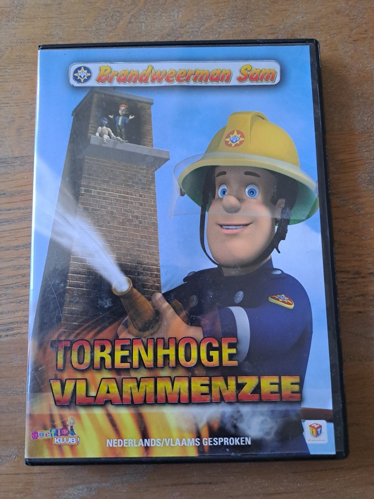 Brandweerman Sam - Torenhoog Vlammenzee DVD, Cd's en Dvd's, Dvd's | Kinderen en Jeugd, Alle leeftijden, Tv-serie, Zo goed als nieuw