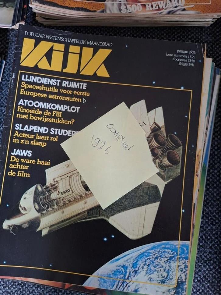 Wetenschappelijk tijdschriften,vanaf 1973 tot en met 1984, Ophalen, Gelezen