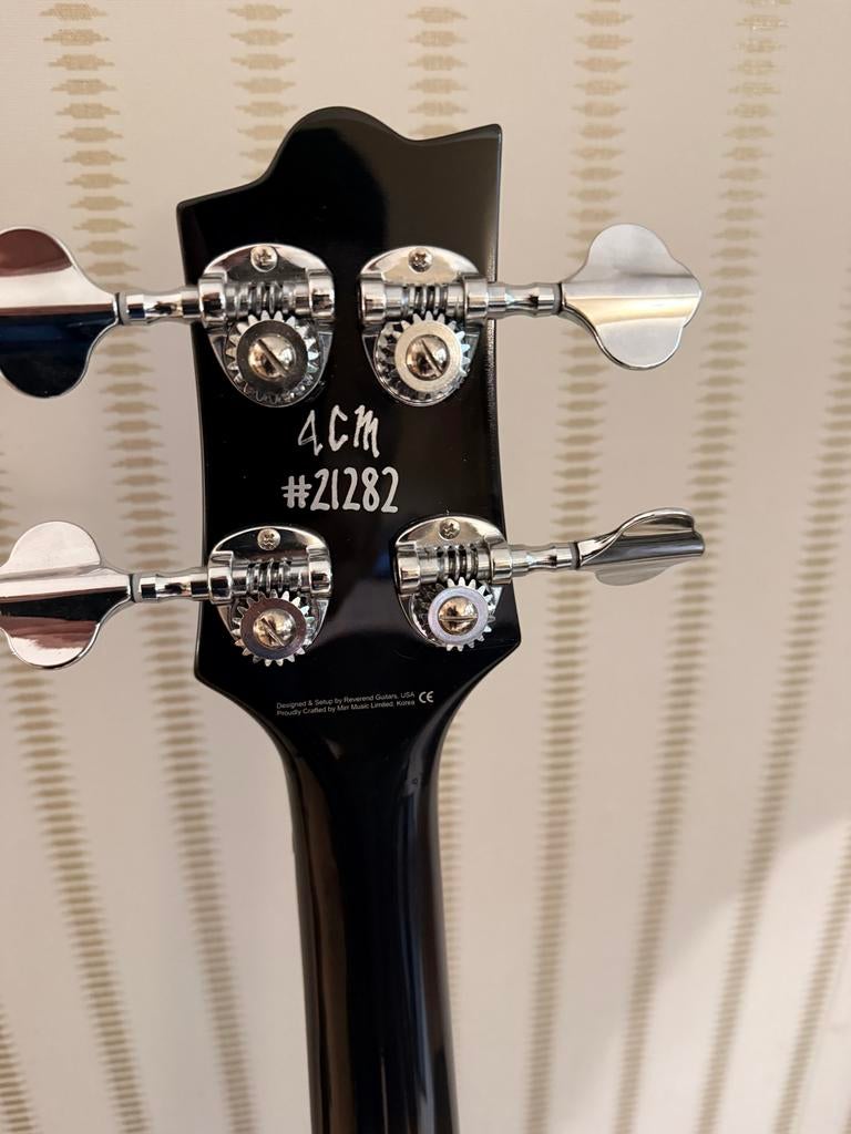 Reverend Dub King – Semi-Hollow Shortscale Bas | Warme Dub/S, Ophalen, Zo goed als nieuw, Semi-akoestisch