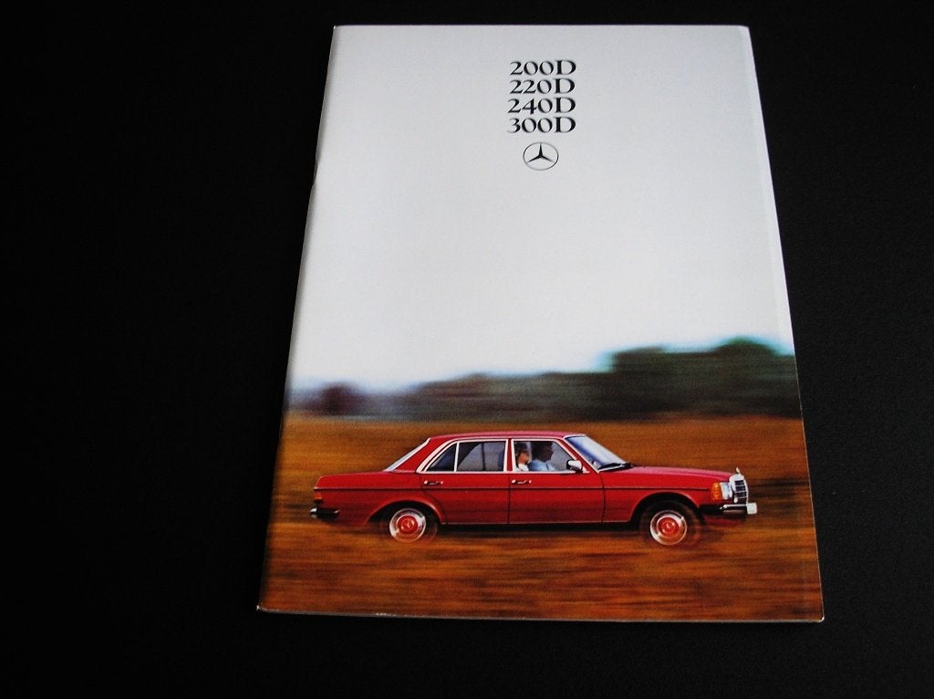 Mercedes-Benz 200D, 220D, 240D, 300D, W123, juli 1978, Ophalen of Verzenden, Gelezen, Mercedes