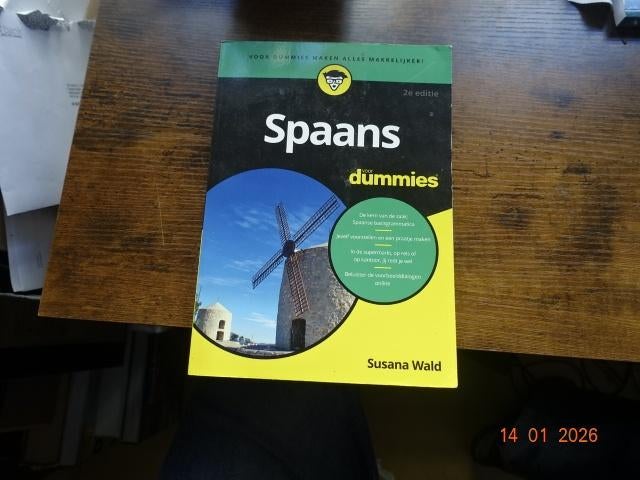 Spaans voor Dummies.....Susana Wald, Boeken, Studieboeken en Cursussen, Ophalen, Alpha, Zo goed als nieuw, Niet van toepassing