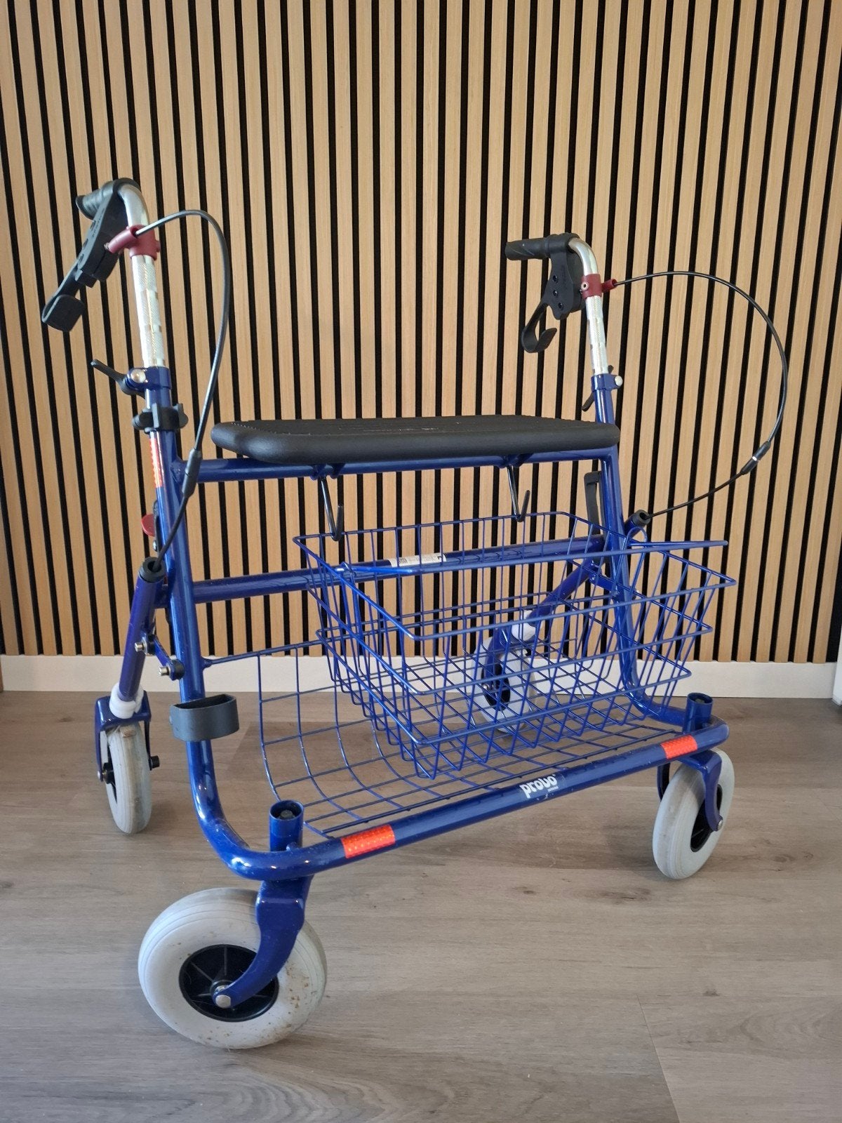 XL Lichtgewicht Rollator 55 cm breed (RO4160BEL), Diversen, Ophalen, Lichtgewicht, Zo goed als nieuw