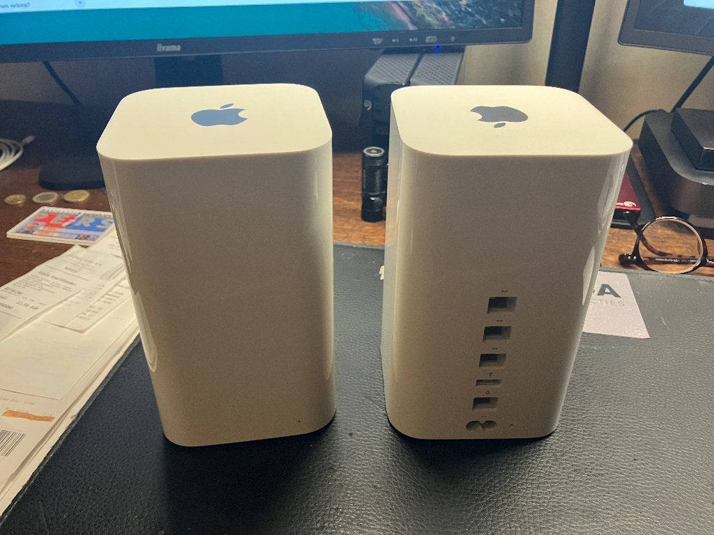 Apple AirPort Time Capsule, Ophalen, Zo goed als nieuw, Router met modem, Apple