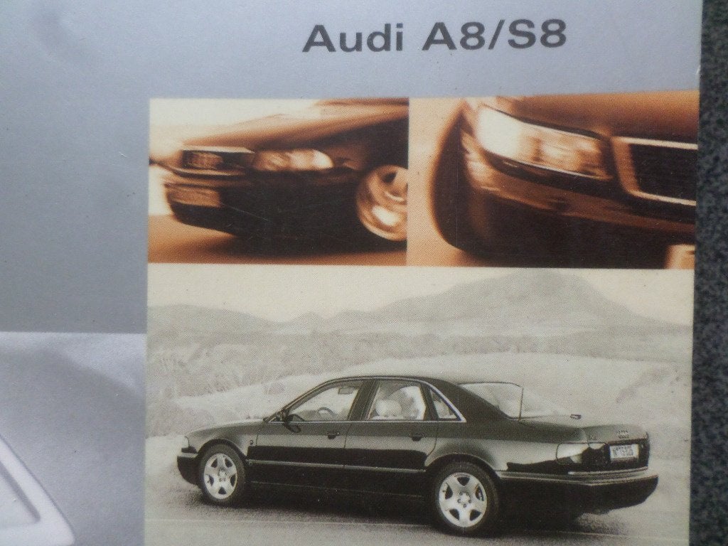 Audi A8 & S8 1997 map, Ophalen of Verzenden, Zo goed als nieuw, Audi