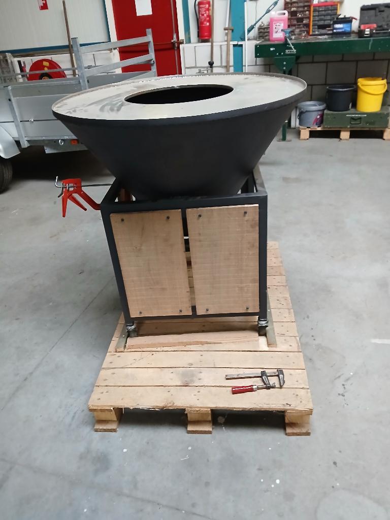 barbecue vuurschaal cortenstaal voor buiten., Ophalen, Nieuw