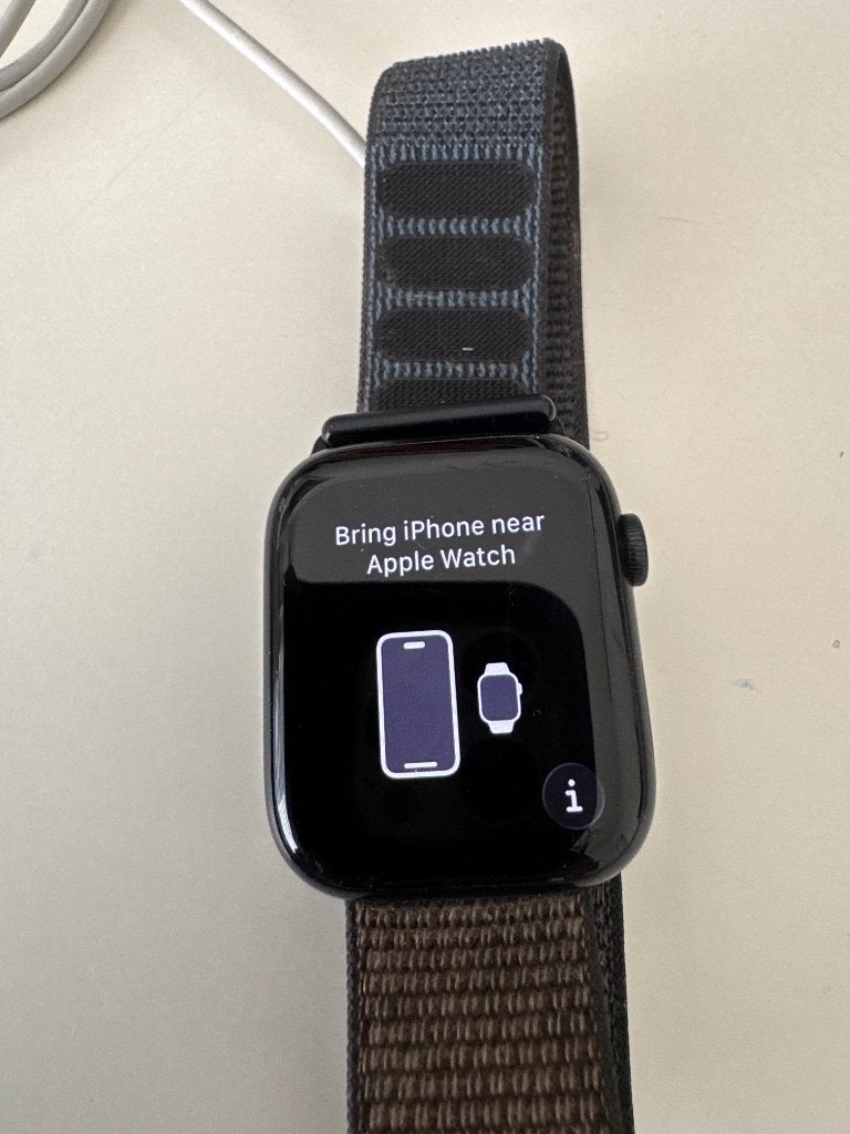 Apple Watch Series 8 45mm – 85% batterijconditie, Ophalen, Gebruikt, Zwart, IOS