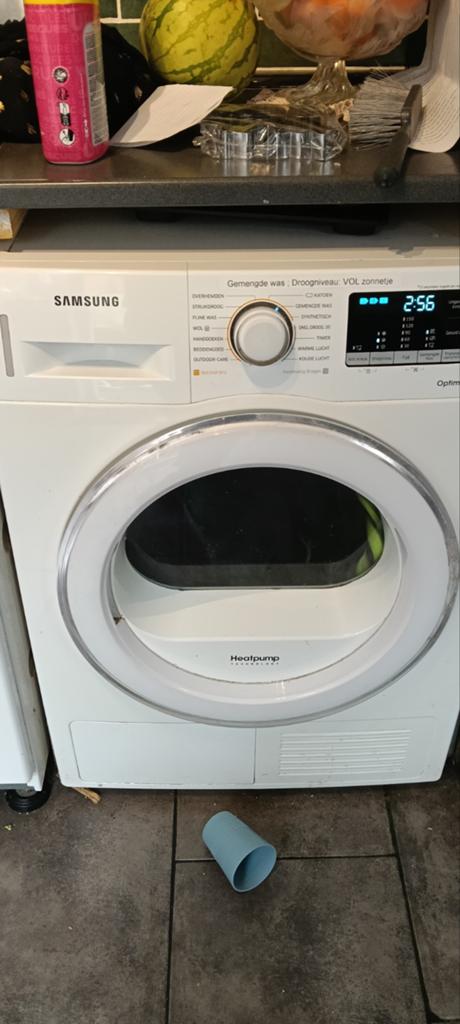 Samsung warmtepomp droger 8kg, Witgoed en Apparatuur, Wasdrogers, Ophalen, 6 tot 8 kg, Gebruikt, Voorlader