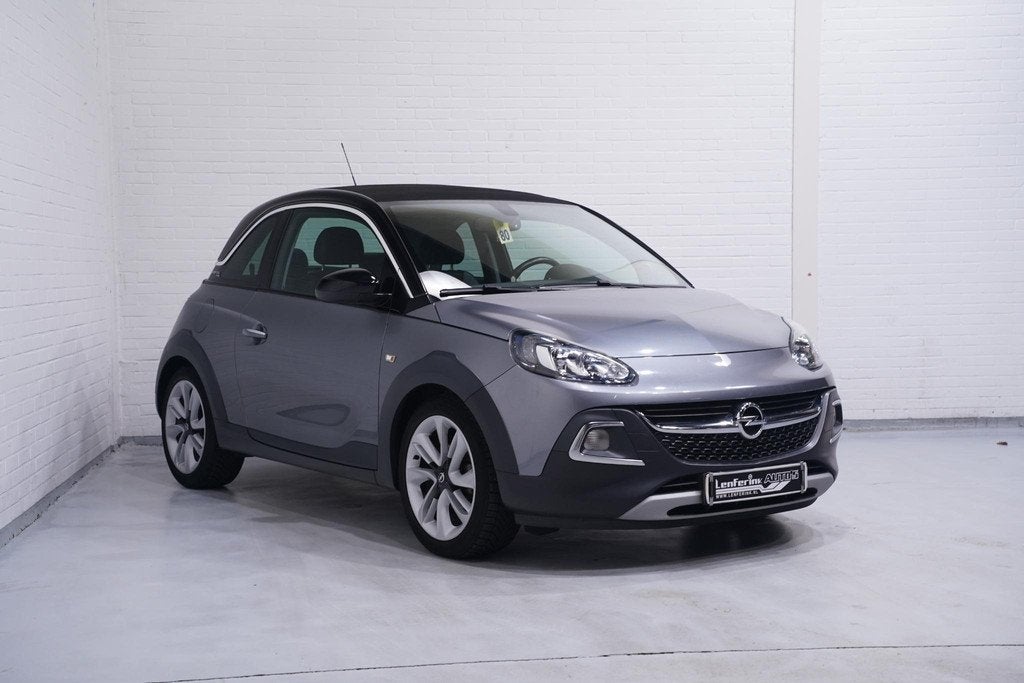 Opel ADAM 1.0 Turbo Rocks BlitZ NAP 17"lmv Clima Navi Electr, Auto's, Opel, 4 stoelen, Origineel Nederlands, Bedrijf, Handgeschakeld