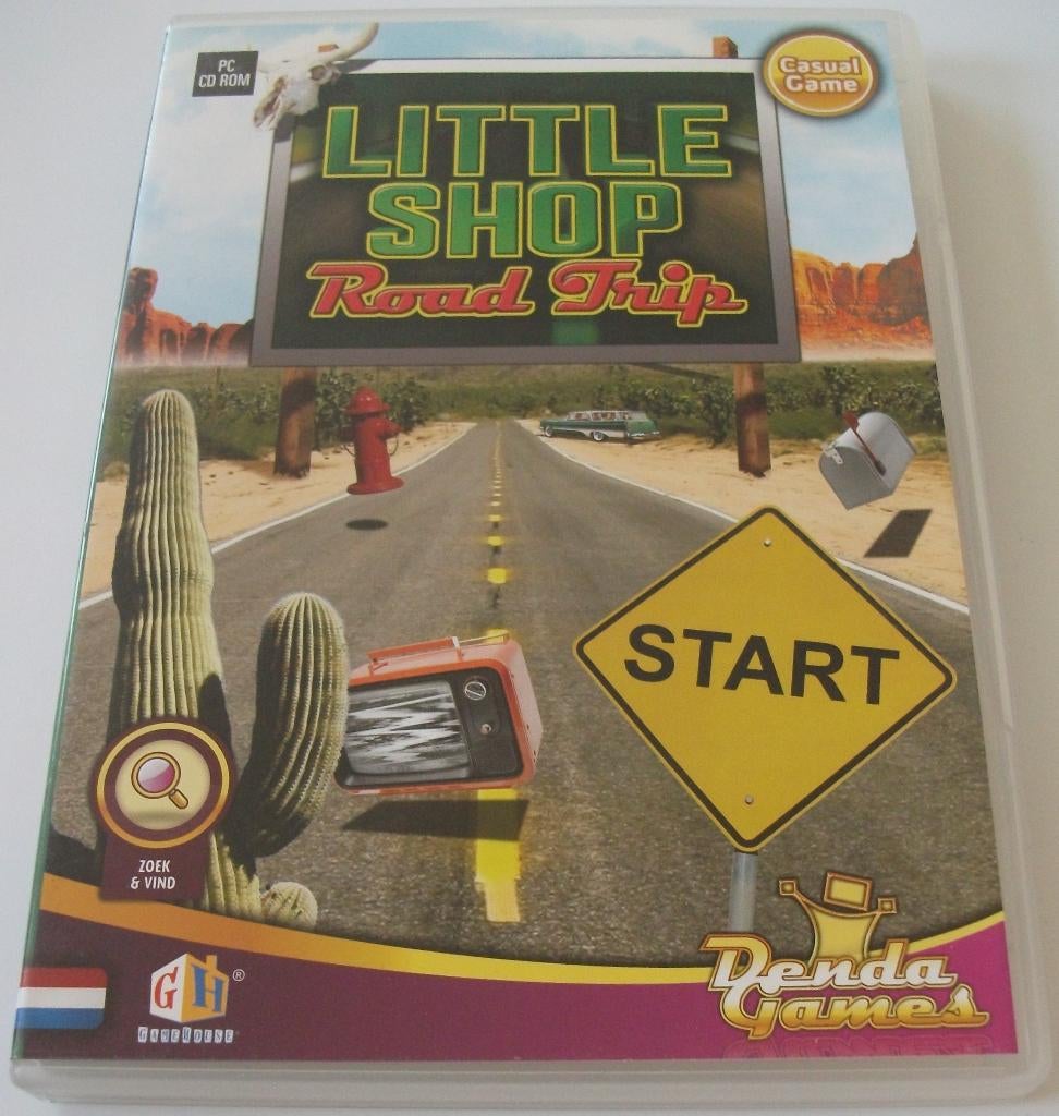 PC Game *** LITTLE SHOP 4 *** Road Trip, Puzzel en Educatief, 1 speler, Ophalen of Verzenden, Zo goed als nieuw