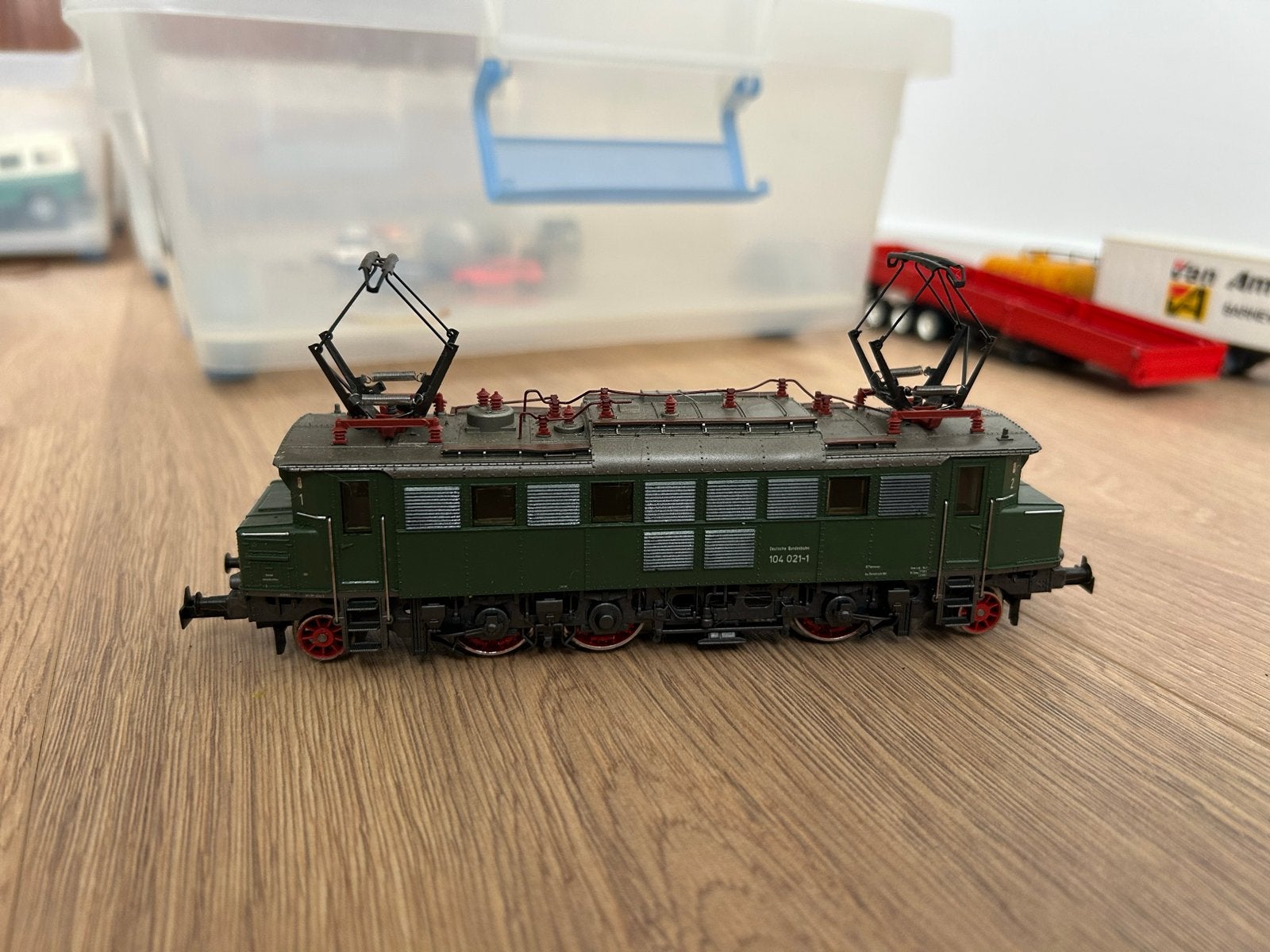 Märklin 3049 H0 Elektrische Locomotief E 10424, Wisselstroom, Gebruikt, Locomotief, Ophalen of Verzenden