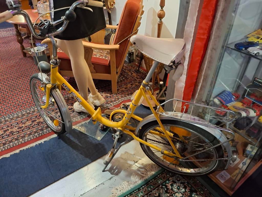 Puch Picnic Vouwfiets - Vintage Geel, Fietsen en Brommers, Fietsen | Vouwfietsen, Ophalen of Verzenden