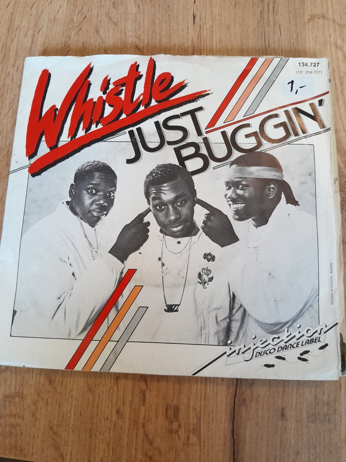 whistle 7inch just buggin, Ophalen of Verzenden, Zo goed als nieuw, Pop
