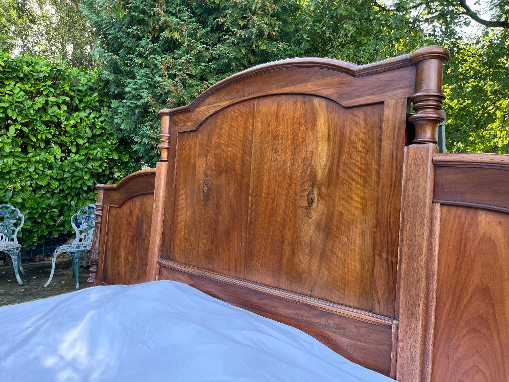 Hoofdborden, oud hout, eiken/mahonie, Eiken, Ophalen of Verzenden, Zo goed als nieuw, Plank