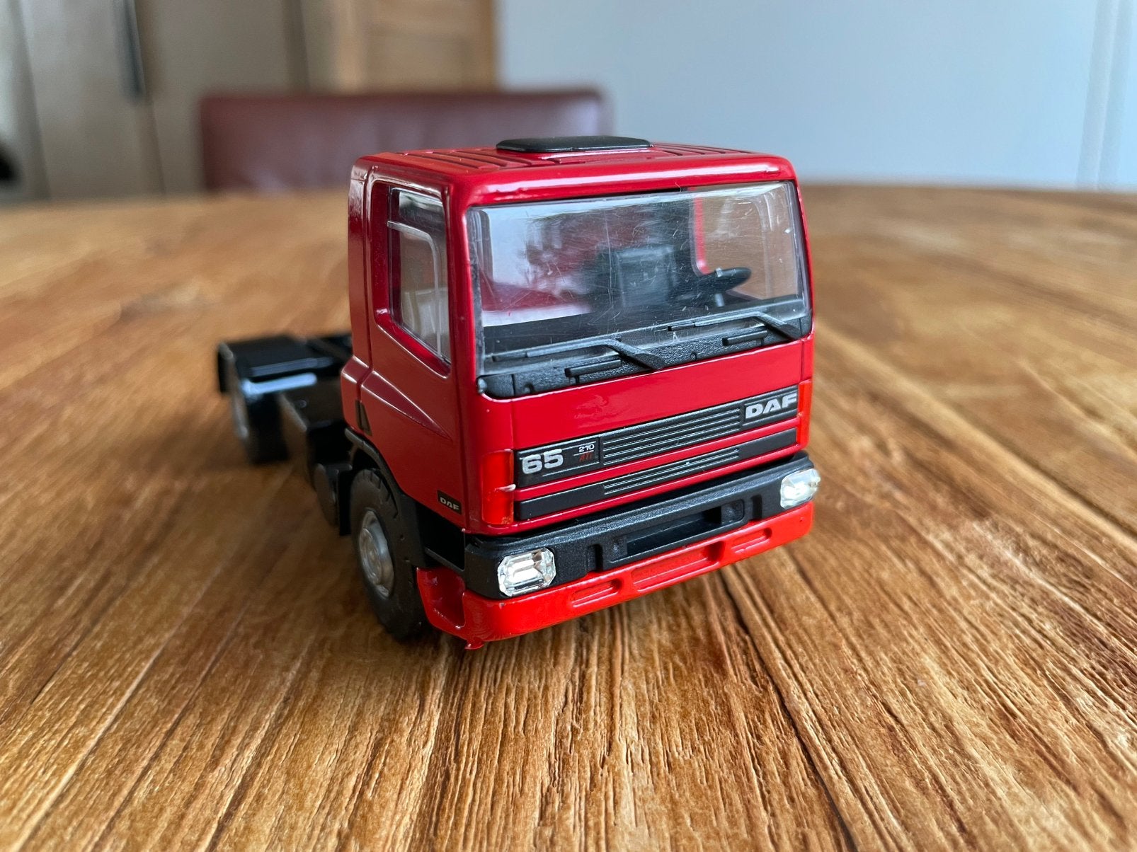 DAF 65 Lion Car., Ophalen of Verzenden, Zo goed als nieuw, Bus of Vrachtwagen, Lion Toys