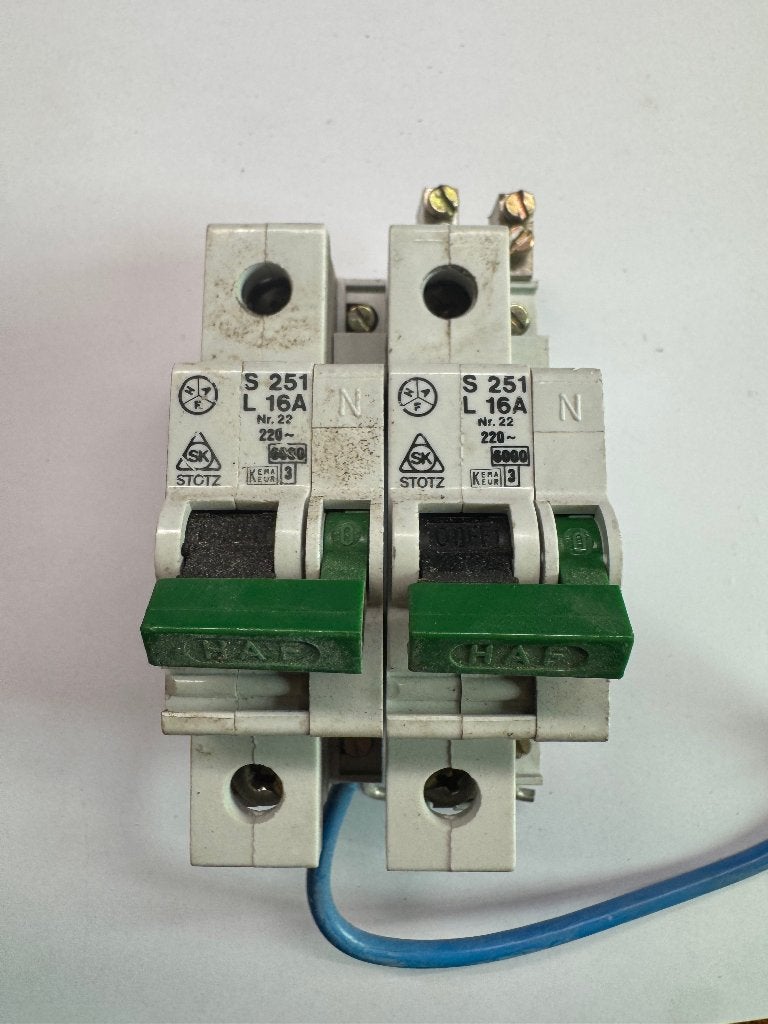 HAF S251 L16A Installatieautomaat, Ophalen of Verzenden, Gebruikt, Overige merken, Installatieautomaat