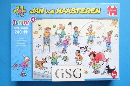 Jan van Haasteren junior 4 speel  240 st nr. 20061-01, Ophalen, Meer dan 50 stukjes, Nieuw, 6 jaar of ouder