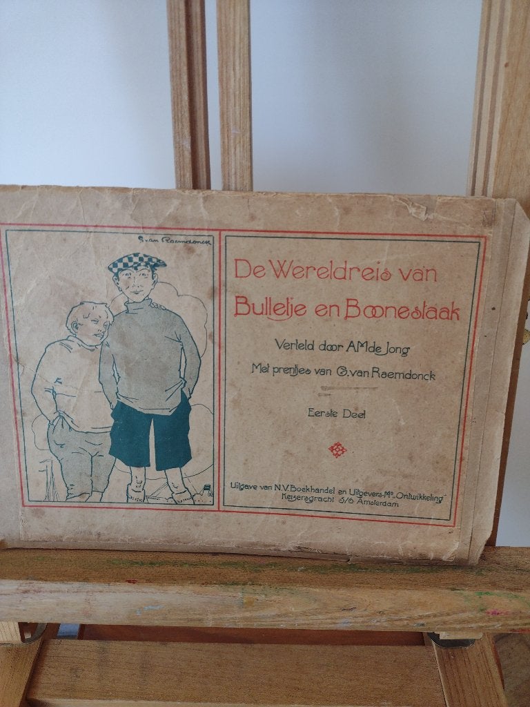 Boek De Wereldreis van Bullelje en Boonestaak, Antiek en Kunst, Ophalen of Verzenden