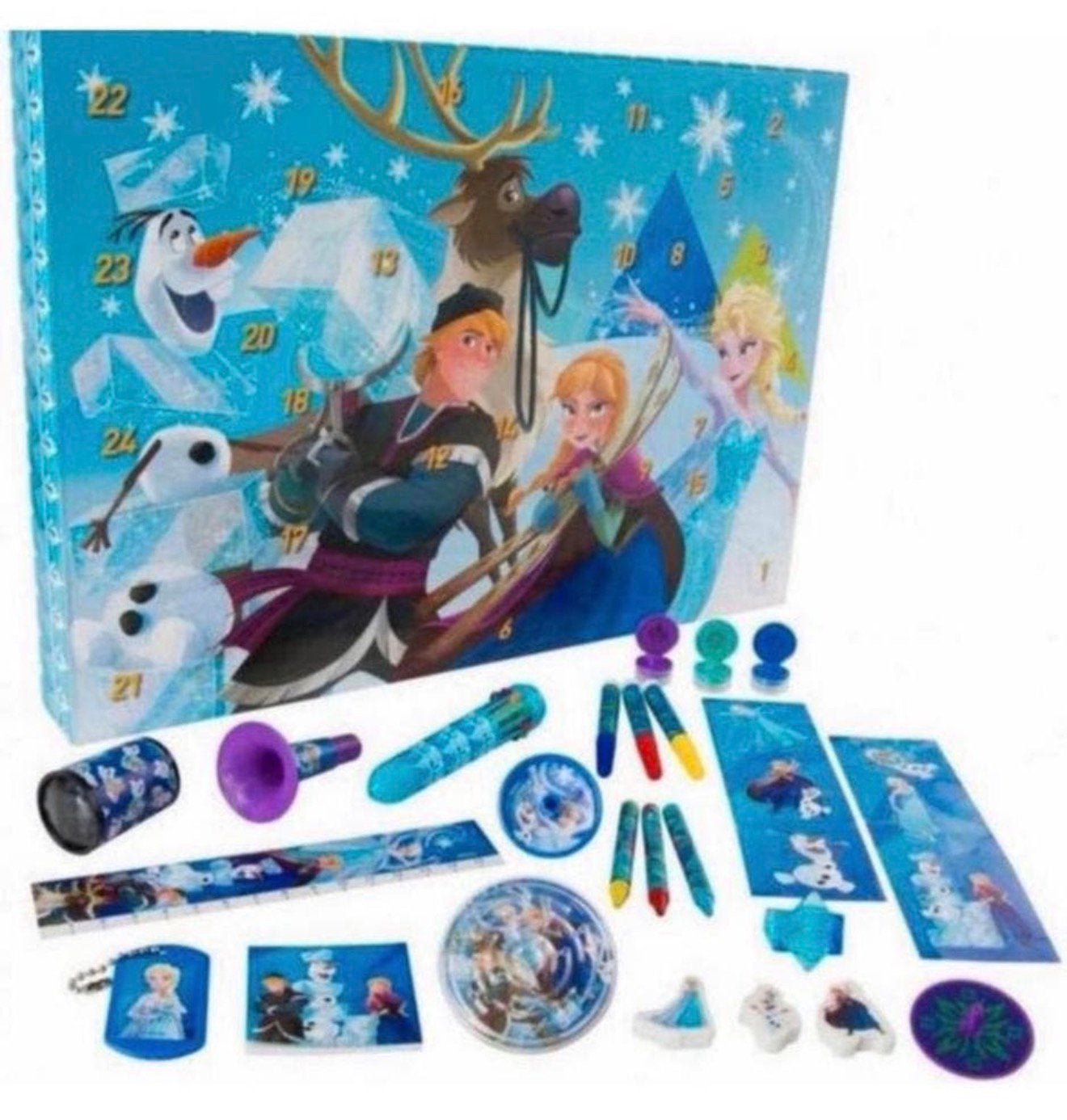 Disney FROZEN adventkalender met cados cadeau kinderen Nieuw, K, K, Overige figuren, Nieuw
