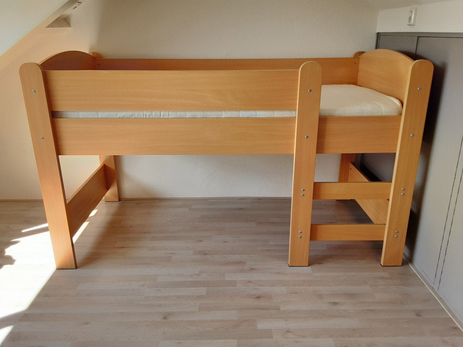 Stevige Halfhoogslaper, 85 tot 100 cm, Gebruikt, 180 cm of meer, Ophalen
