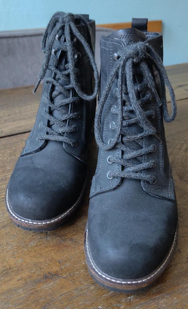 ECCO hoge boots maat 40, zwart, Ecco, Zwart, Lage of Enkellaarzen, Ophalen of Verzenden