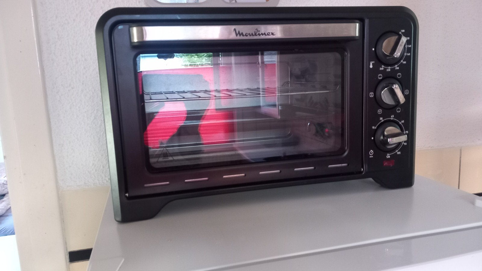 Moulinex oventje - Compact en handig, Ophalen, Minder dan 45 cm, Overige merken, Minder dan 45 cm