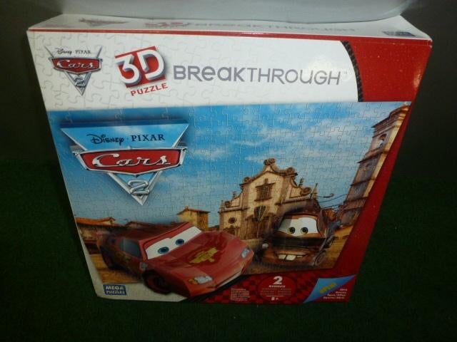 NIEUW Disney Cars 3D Puzzel Breakthrough 250 stukjes, Kinderen en Baby's, Speelgoed | Kinderpuzzels, Nieuw, 6 jaar of ouder, Meer dan 50 stukjes