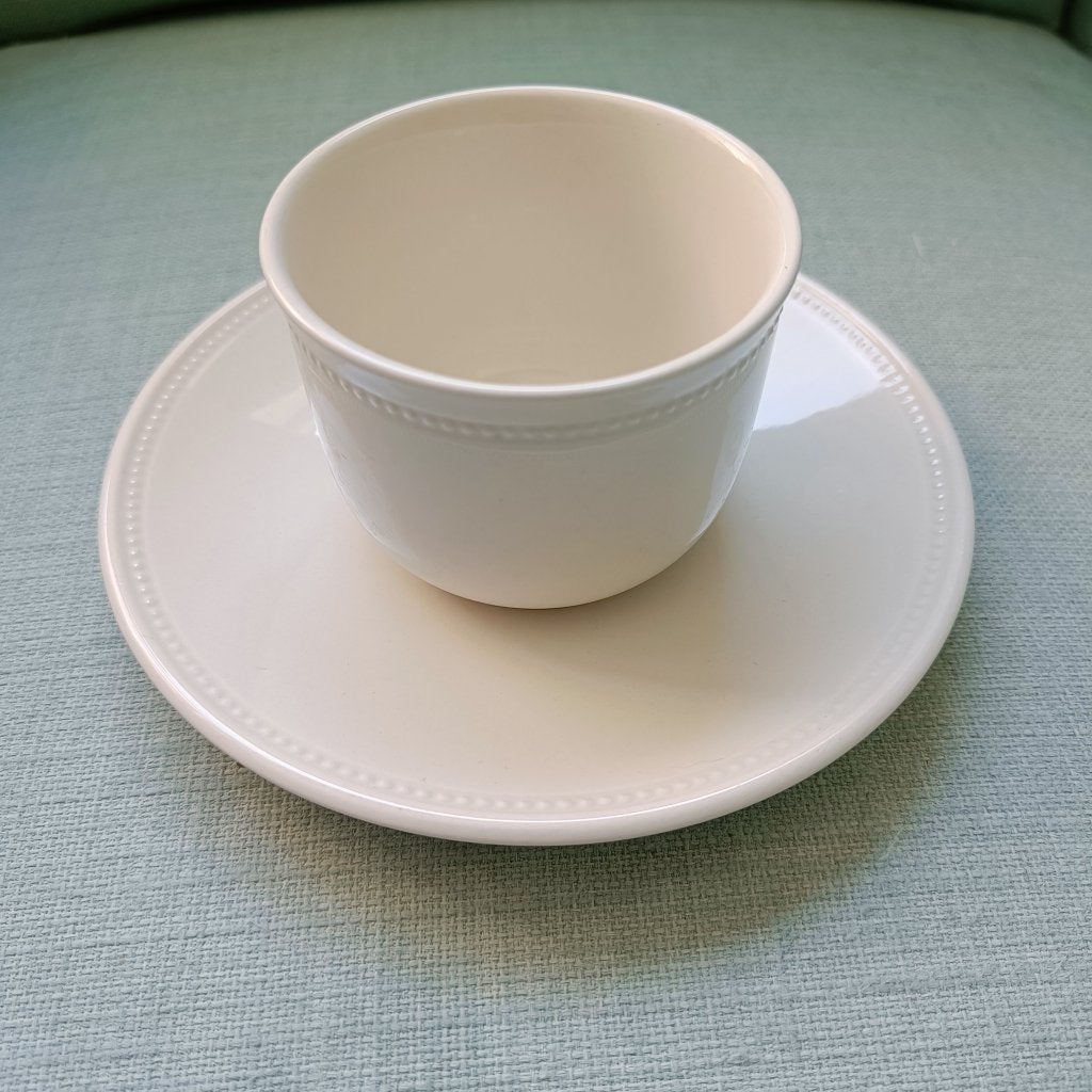 Koffie koppen Royal Stafford pearl, Ophalen, Zo goed als nieuw, Porselein, Kop en/of schotel