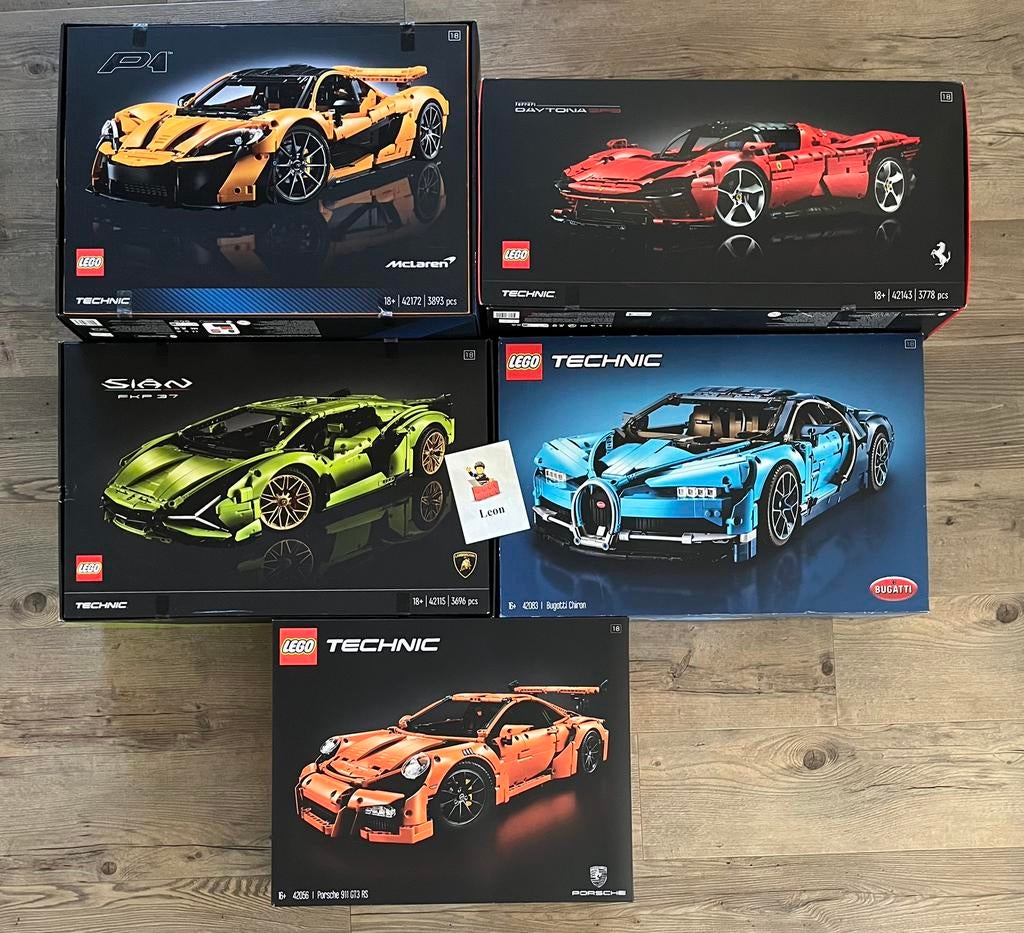 Lego Technic Super Cars 42056 42083 42115 42143 42172 Nieuw!, Ophalen, Ongeopend/sealed, Lego, Nieuw