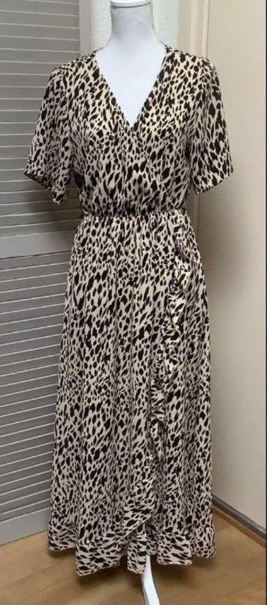 SALE! Mooie, stijlvolle, zomerjurk mt M // als nieuw!, Maat 38/40 (M), Zwart, Ophalen of Verzenden, Zo goed als nieuw