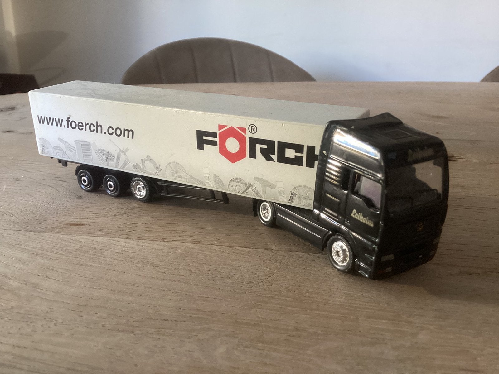 FÖRCH MAN Vrachtwagen Model 1:87 H0 Werbetruck Leikeim, Ophalen of Verzenden, Gebruikt, Bus of Vrachtwagen, Overige merken