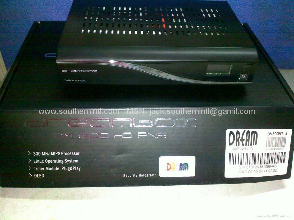 Dreambox 800HD -S , PVR Sateliet Reciever, Audio, Tv en Foto, Schotelantennes, Verzenden, Refurbished, (Schotel)antenne-accessoires
