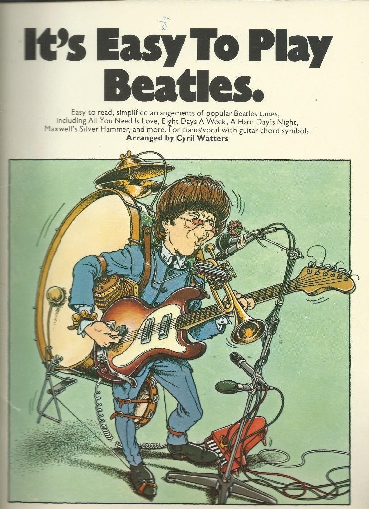 It's easy to play Beatles, Muziek en Instrumenten, Bladmuziek, Gebruikt, Ophalen of Verzenden, Gitaar, Artiest of Componist