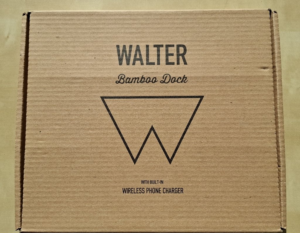 Walter Bamboo Dock met wireless charger, Ophalen of Verzenden, Nieuw, Overige typen