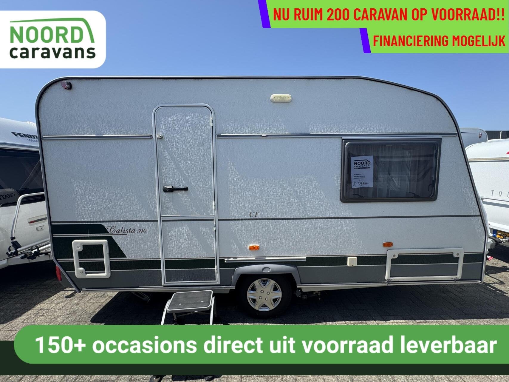 Chateau CALISTA 430, LENGTEBED, MOVER, VOORTENT, EINDKEUKEN, Caravans en Kamperen, Chateau, Tot en met 2, Bedrijf, 750 - 1000 kg