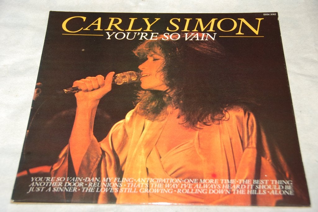 Carly Simon. – You’re So Vain LP Vinyl, LP, Gebruikt, 12 inch, Poprock