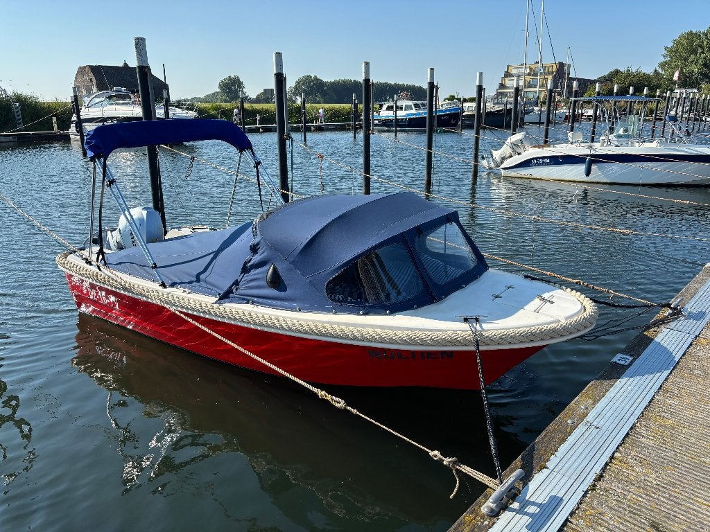 Leuke snelvarende sloep met 50 pk Honda en RVS trailer!, 35 cm, 5 m, 2 m, Rondzit