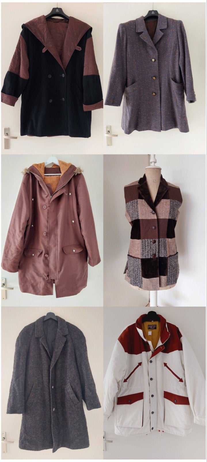 Mooie partij kleding: 160 stuks Vintage dames & heren., Ophalen, Gedragen