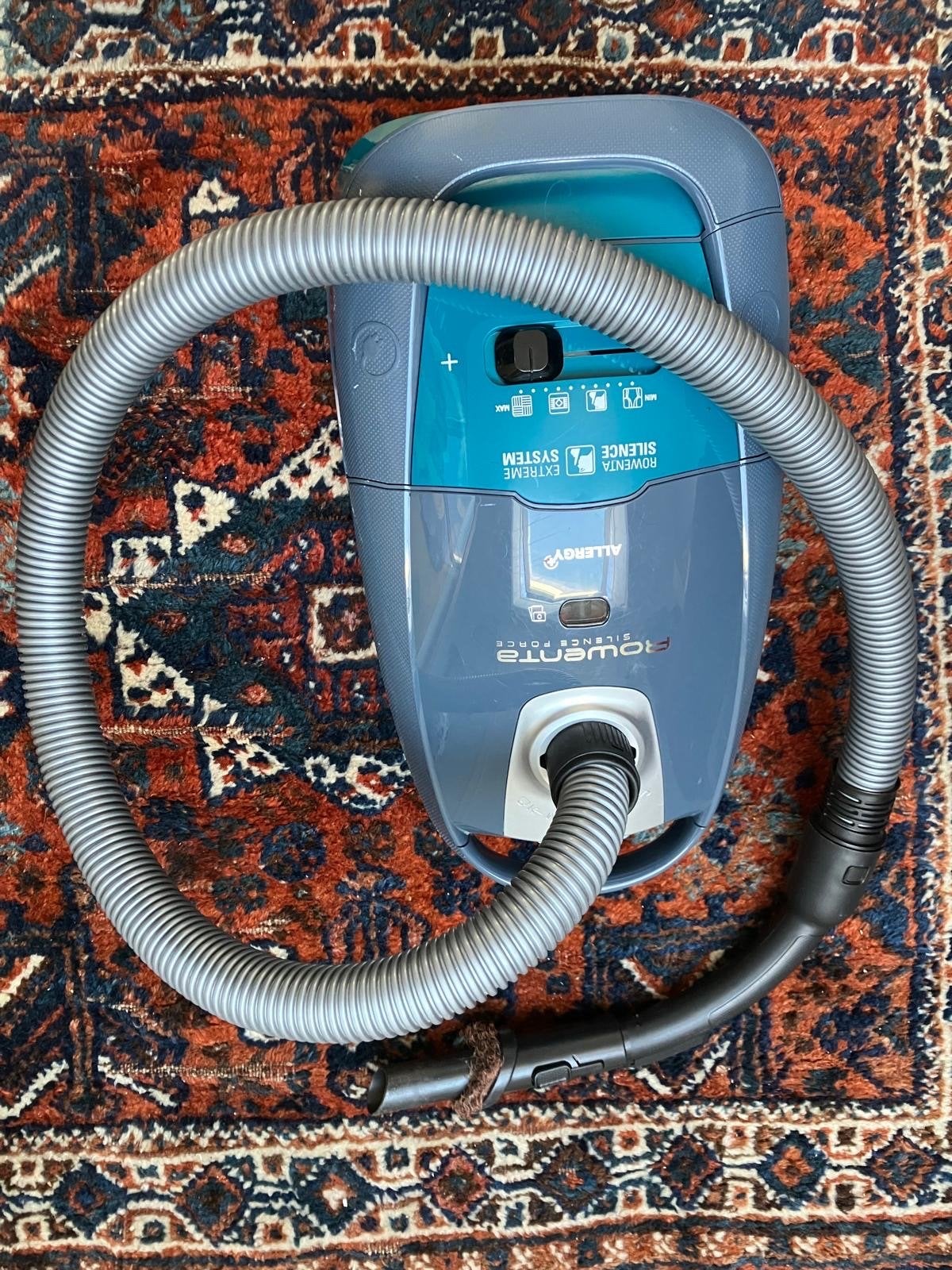 Rowenta Silence Force Allergy+ stofzuiger, Gebruikt, Ophalen, Stofzak, Rowenta