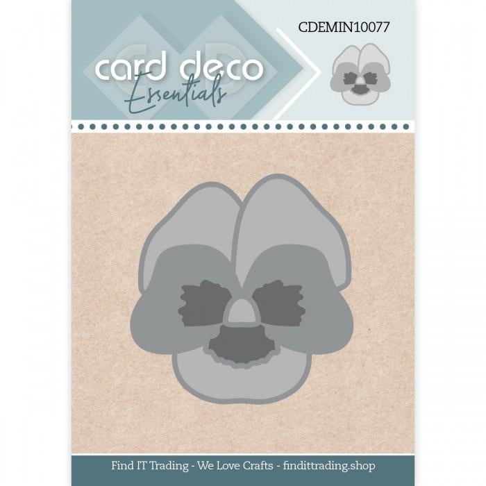 Card Deco Essentials mini dies 77 Pansy CDEMIN10077, Overige merken, ., Nieuw, Ophalen of Verzenden