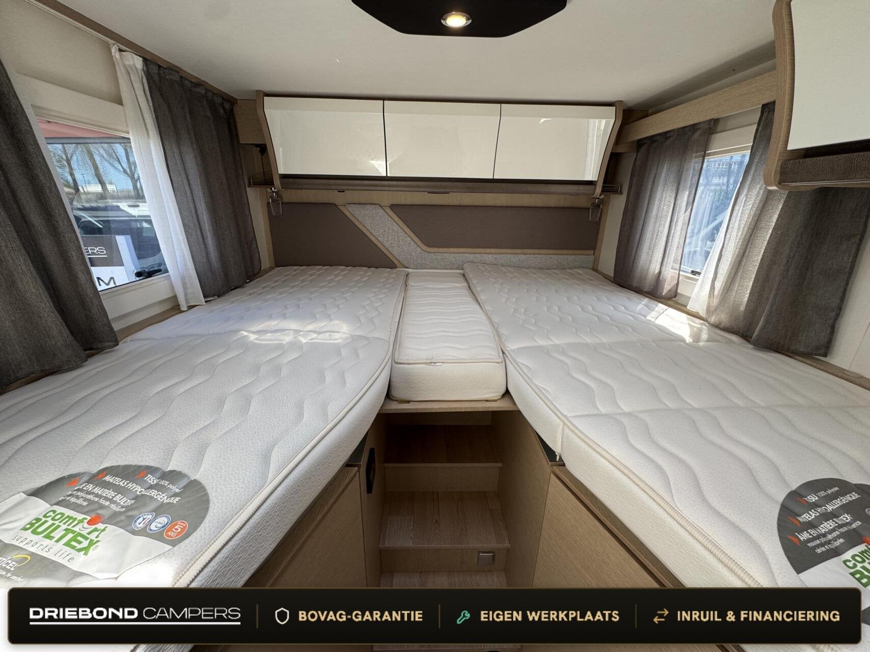 Rapido M66 177PK Automaat Enkele Bedden Levelsysteem 2x Airc, Caravans en Kamperen, Campers, Airbags, 7 tot 8 meter, Bedrijf, Diesel