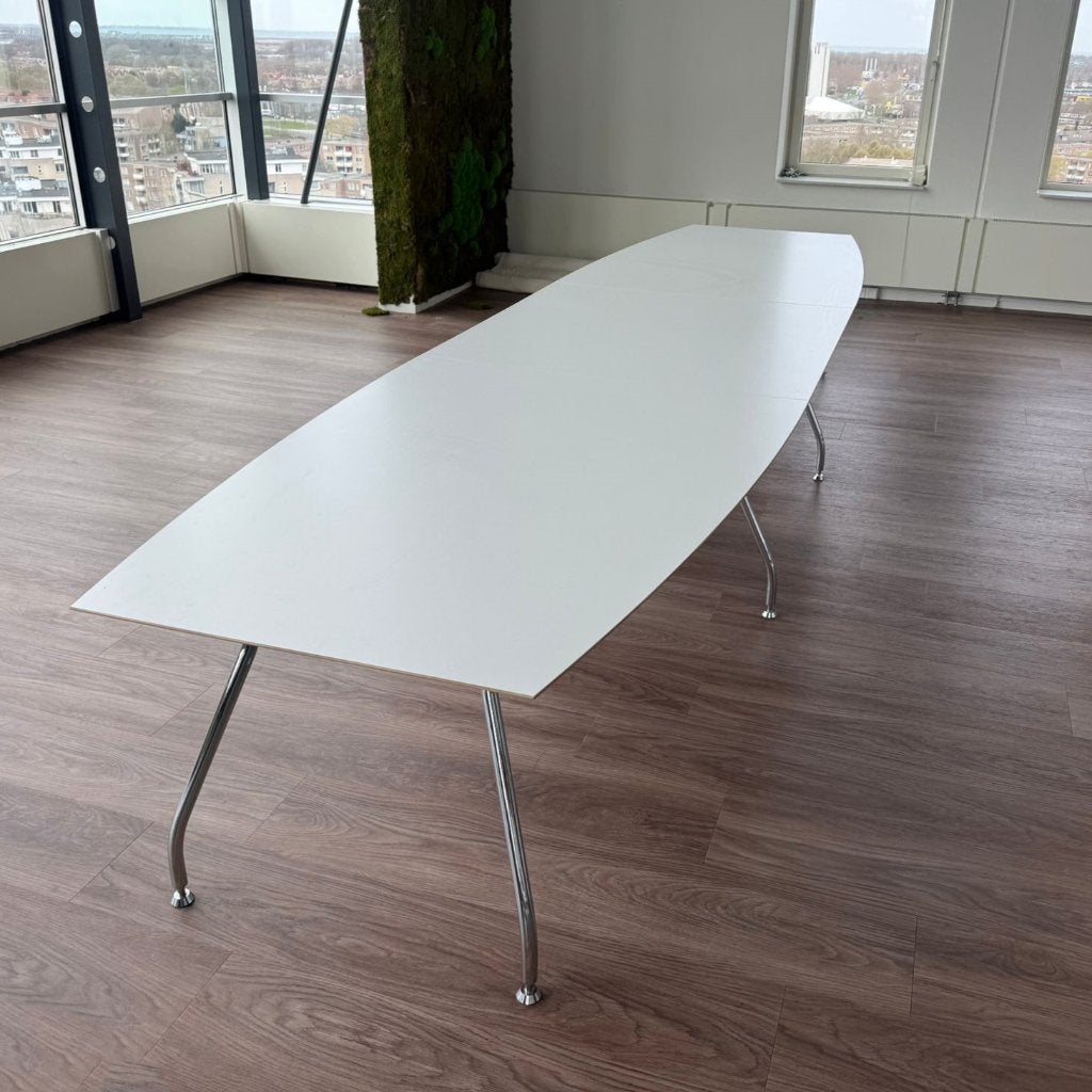 Vergadertafel - Wit Blad | 490 x 130 cm 26088, Ophalen