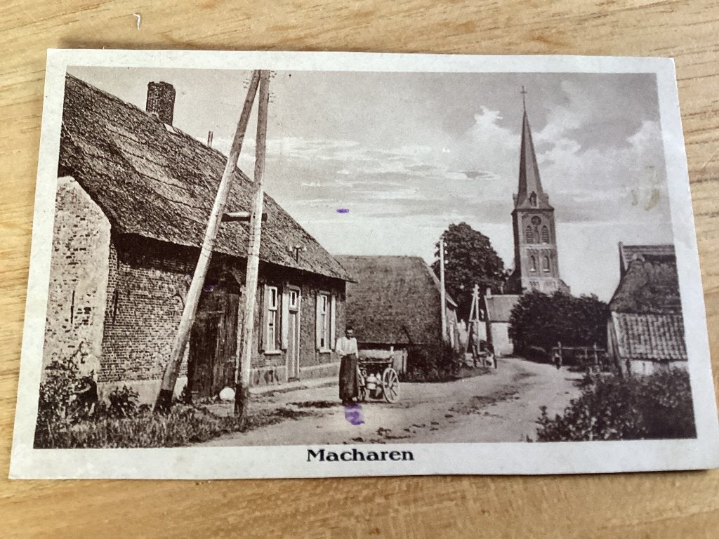 Macharen., Verzenden, 1920 tot 1940, Gelopen, Noord-Brabant